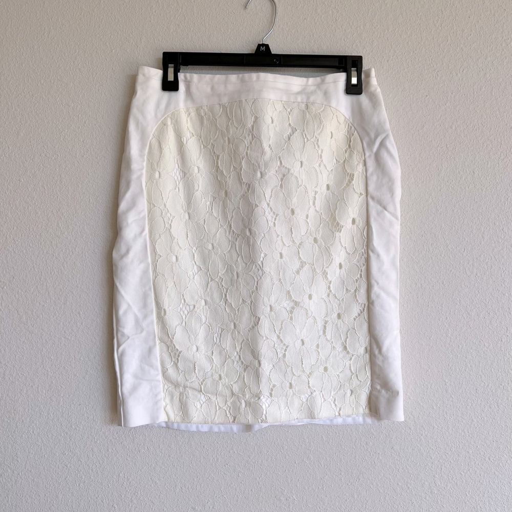 Worthington White Pencil Skirt